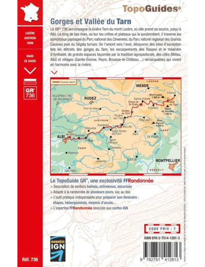 GORGES ET VALLEE DU TARN - REF. 736
