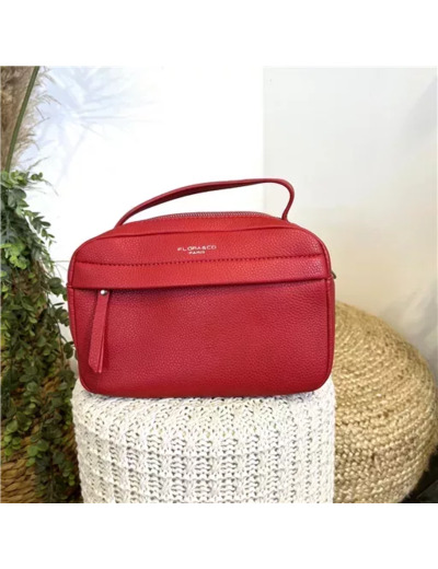 P504- Sac à main Flora & Co (rouge)