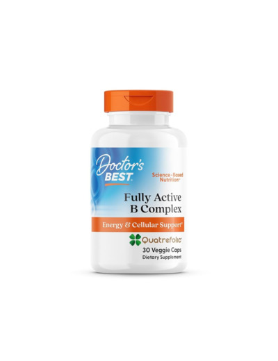DOCTOR'S BEST B COMPLEX QUATREFOLIC 30 CAPSULES