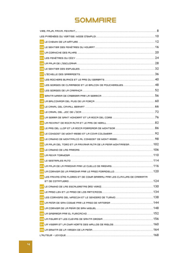 PYRENEES - LES RANDONNEES DU VERTIGE - FRANCE ET ESPAGNE