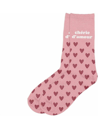 Chaussettes à paillettes Chérie d'amour