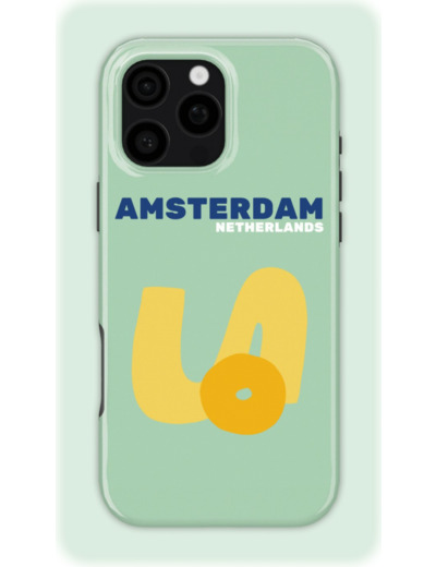 Amsterdam Case | Coque de téléphone 3D 2en1 Ultra-résistante