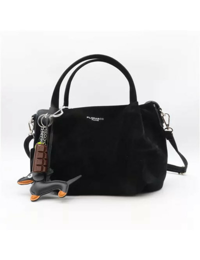P395- Sac bourse & Bijou de sac (noir)