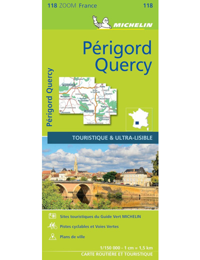 CARTE ZOOM PERIGORD QUERCY