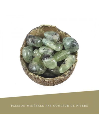 Prehnite avec épidote