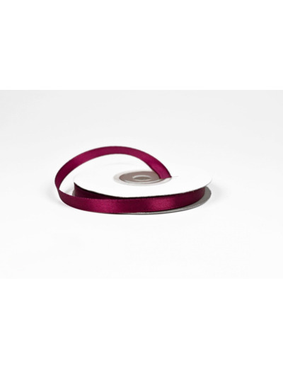 Ruban satin bordeaux 275 Largeur 6 mm