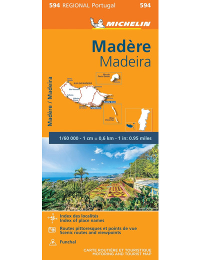 CARTE REGIONALE MADERE