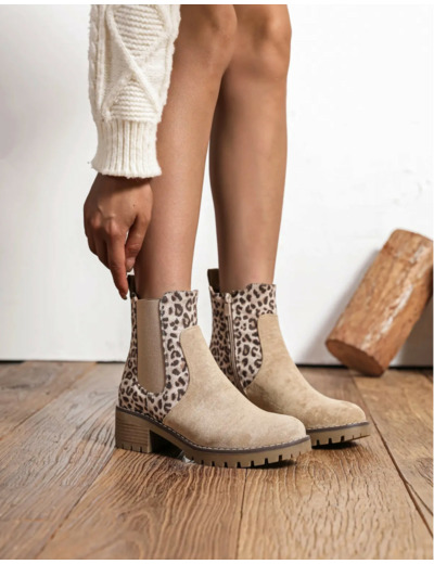 Bottines femme leopard - Celine - Findlay