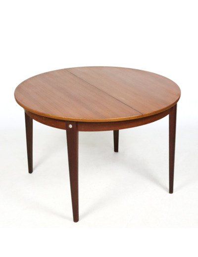 Table à manger en teck avec rallonge