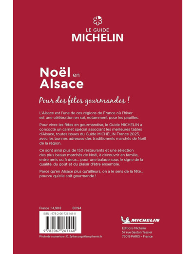 GUIDE MICHELIN NOEL EN ALSACE