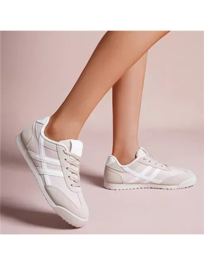R431- Tennis Basse dentelle (T36-T41) (beige)