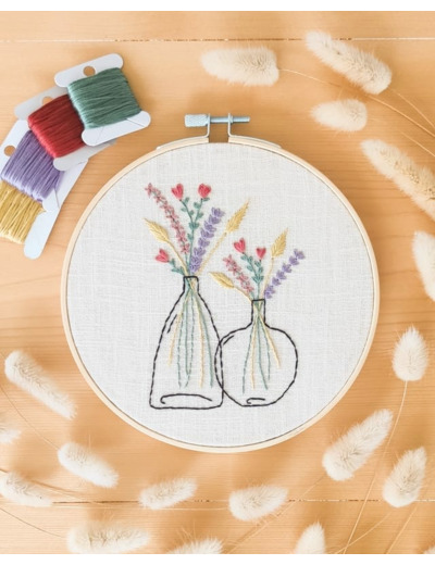 Kit de broderie "Les dames jeannes"