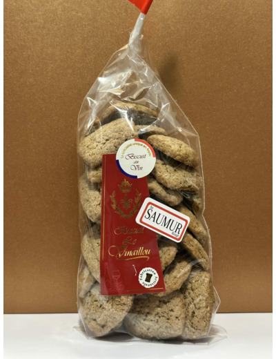 Biscuits au Saumur rouge "Le Vinaillou" (250gr)