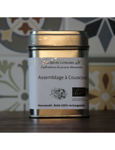 Assemblage à Couscous - 40G - Boite métal