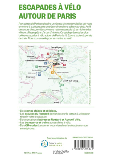 GUIDE DU ROUTARD ESCAPADES A VELO AUTOUR DE PARIS
