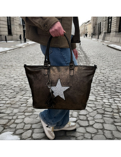 Sac cabas Coffee - Stella - Mandoline