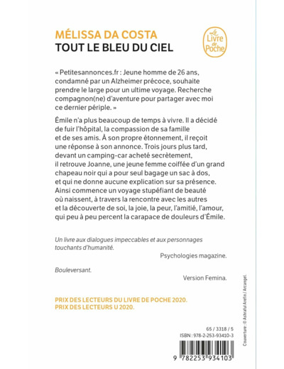 TOUT LE BLEU DU CIEL