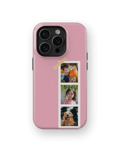 Photo Booth - Pink | Coque de téléphone 3D 2en1 Ultra-résistante
