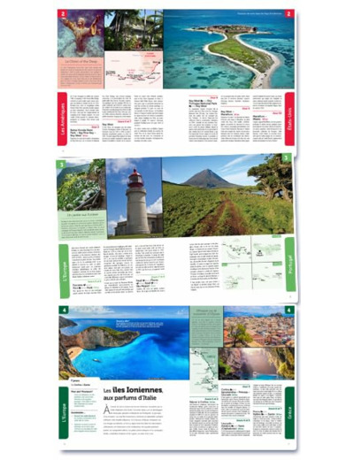 ILES DE REVE - 50 ITINERAIRES AUTOUR DU MONDE