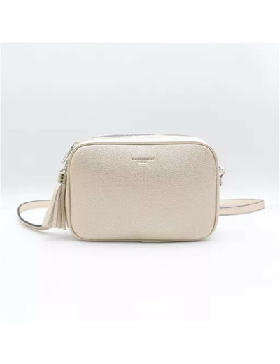 P428- Sac Flora & Co 2 Zips (ecru)