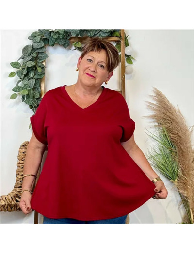 Z114- T-Shirt C'Mélodie (Gt) 🇮🇹 (bordeaux)