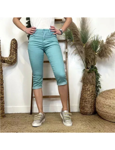 O615- Pantacourt Voggo (T36-T44) (vert céladon)