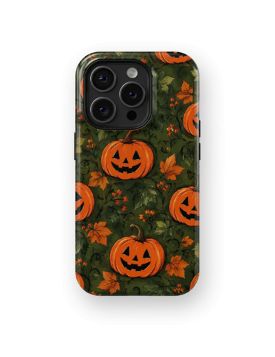 Pumpkin Garden | Coque de téléphone 3D 2en1 Ultra-résistante
