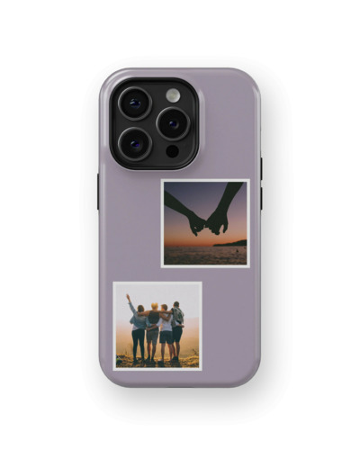 Twin Memories - Purple | Coque de téléphone 3D 2en1 Ultra-résistante