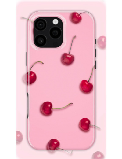 Original Cherries | Coque de téléphone 3D 2en1 Ultra-résistante