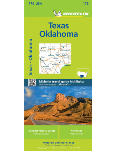 CARTE ZOOM TEXAS - OKLAHOMA