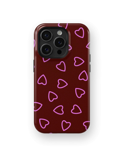 Heart Cake | Coque de téléphone 3D 2en1 Ultra-résistante