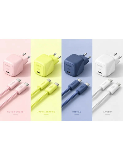 BELKIN - Pack chargeur 30W USB C vers USB C 2M