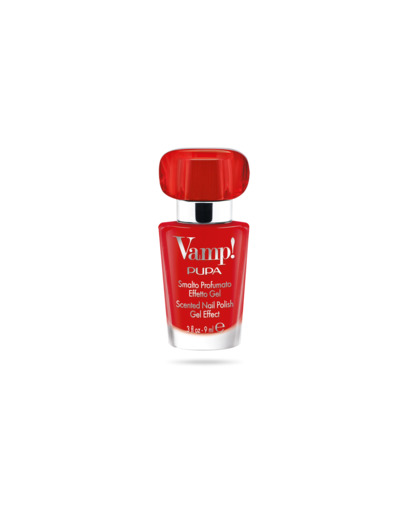 PUPA Vamp! Vernis parfumé effet gel à la fragrance rouge N°202 9 ml