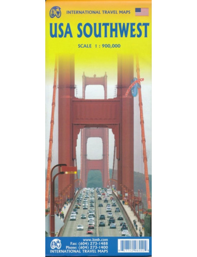 USA SOUTHWEST 1:900 000