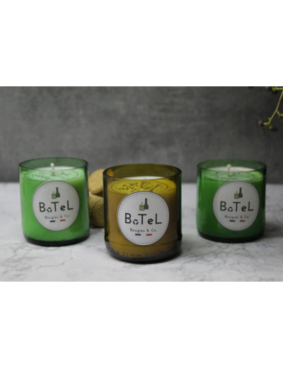 Lot 3 bougies · petit format