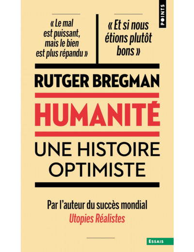 HUMANITE - UNE HISTOIRE OPTIMISTE