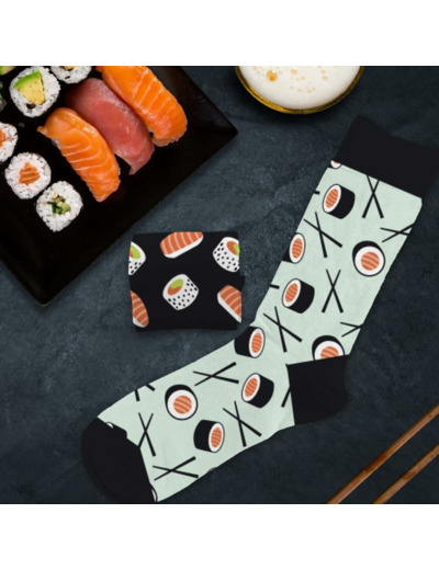 Chaussettes dépareillées - Sushi et Maki