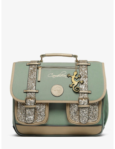 Caméléon - Cartable Glossy Green 35cm