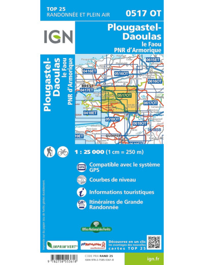 0517OT PLOUGASTEL DAOULAS LE FAOU PNR D'ARMORIQUE