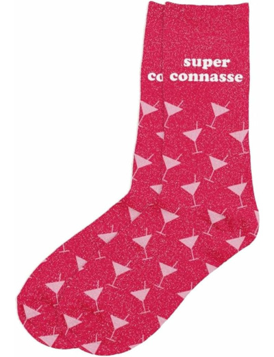 STC, Chaussettes à paillettes - SUPER CONNASSE