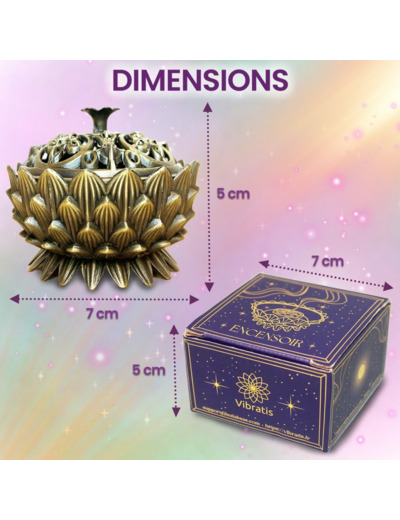 Porte Encens Lotus