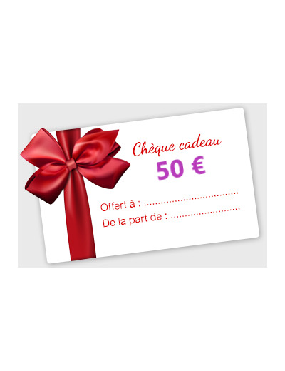 Chèque Cadeau 50€