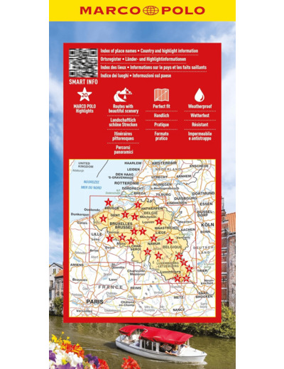 BELGIQUE LUXEMBOURG 1 : 250.000 - MARCO POLO HIGHLIGHTS
