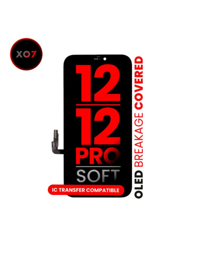 Bloc écran OLED pour iPhone 12 - 12 Pro - XO7 - Soft