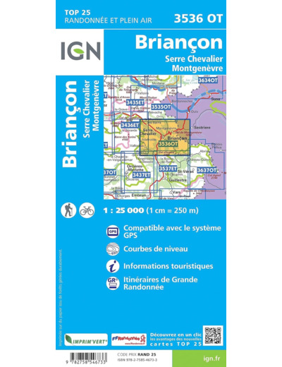 3536OT BRIANCON - SERRE CHEVALIER MONTGENEVRE