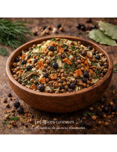 Court bouillon en morceaux