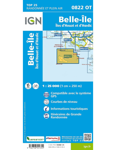 0822OT BELLE ILE - HOUAT - HOEDIC