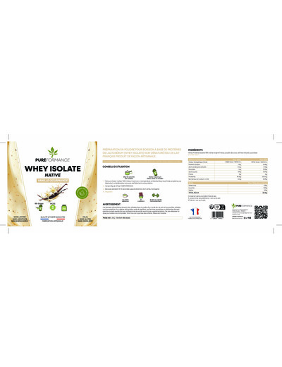 PUREFORMANCE WHEY ISOLATE NATIVE