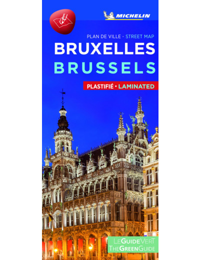 PLAN BRUXELLES / BRUSSELS (PLASTIFIE / LAMINATED)