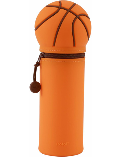 I-TOTAL® - Trousse en Silicone Souple pour l'École, Extensible avec Forme Profilée Basket